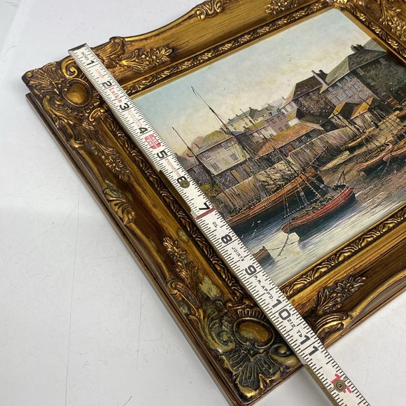 Kevin Platt Collection Painting of Port Isaac Framed Picture Art - Picture 11 of 17